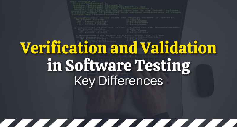 verification and validation